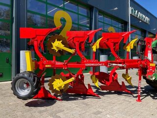 3-schaar schaarploeg Pottinger, Servo 25, bouwjaar 2017